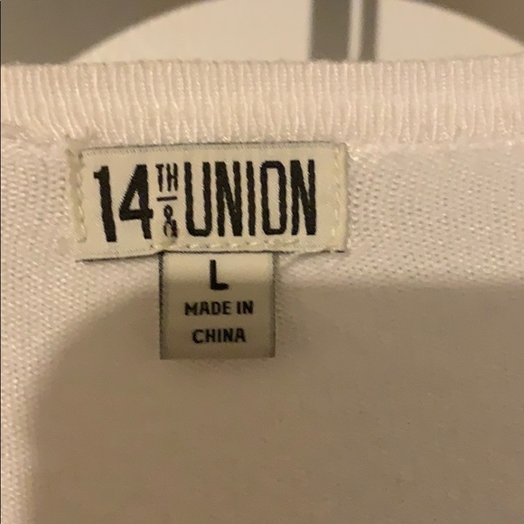 White basic cardigan - Picture 2 of 3